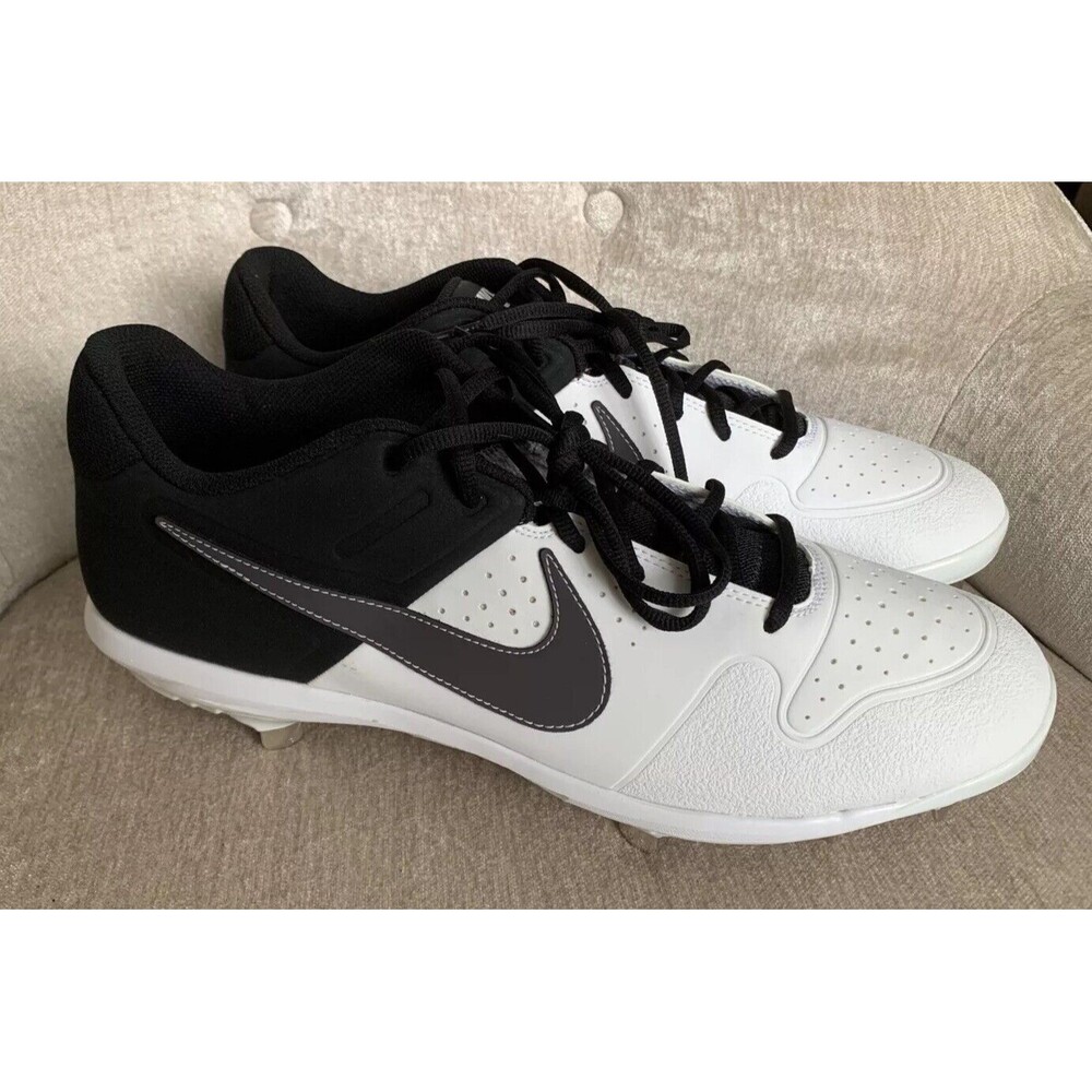 NWOB Nike Huarache Mens Varsity Baseball Metal Cleats Size 14 A07960-102